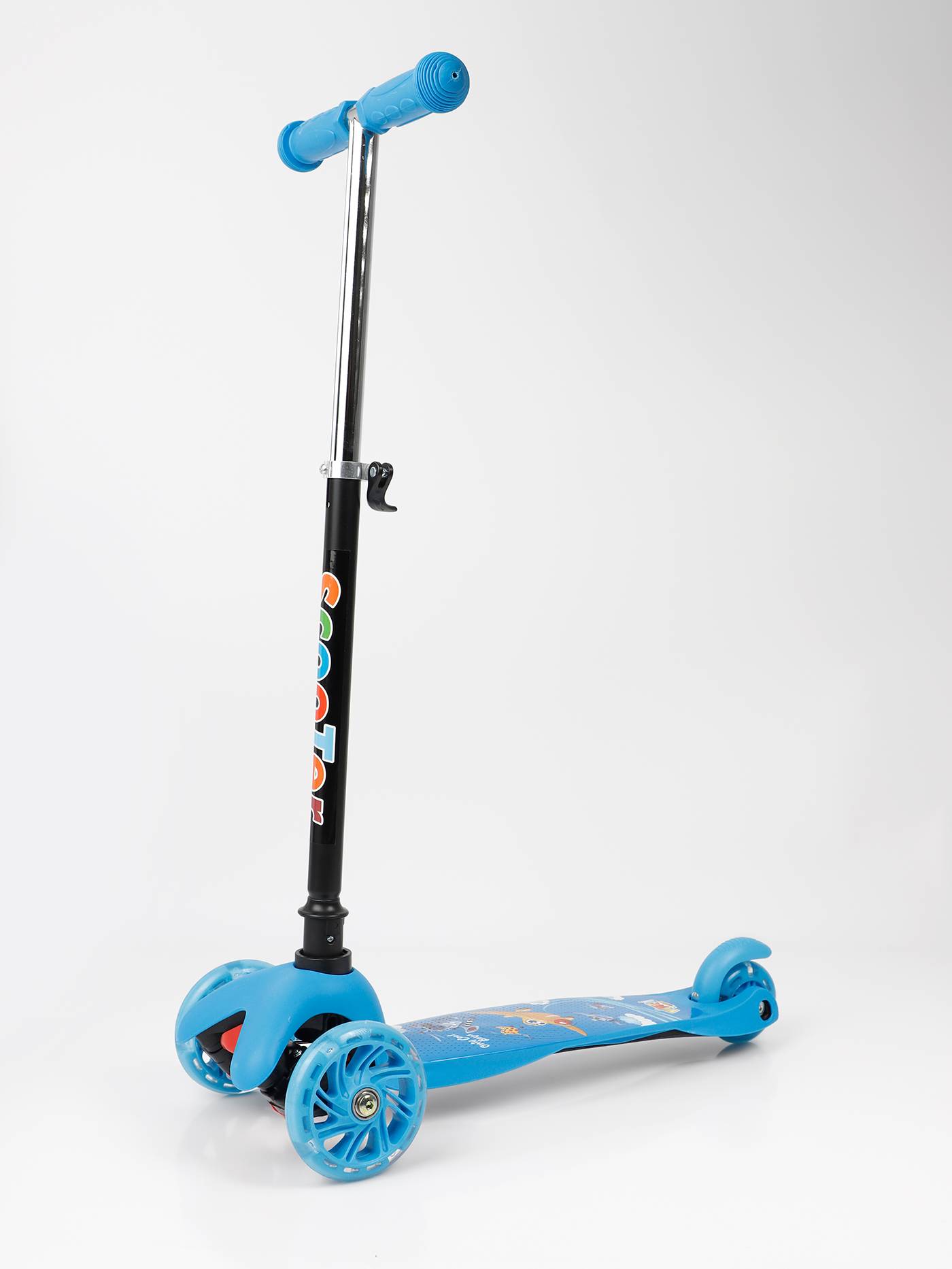Детский самокат Scooter ( синий ) купить